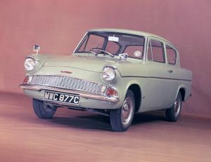 פורד Anglia ‏1959. מרכב, צורה. סדאן 2 דלתות, 4 דור