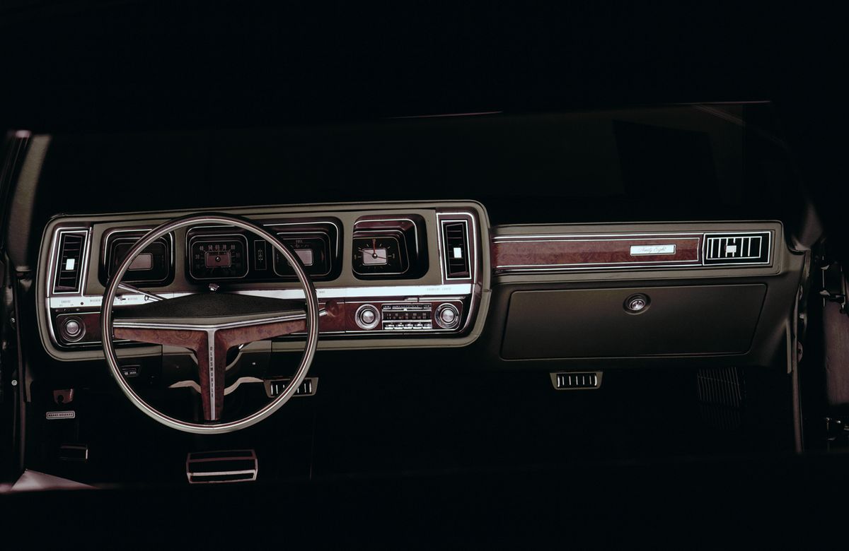 Oldsmobile Ninety Eight 1965. Dashboard. Coupe, 7 generation