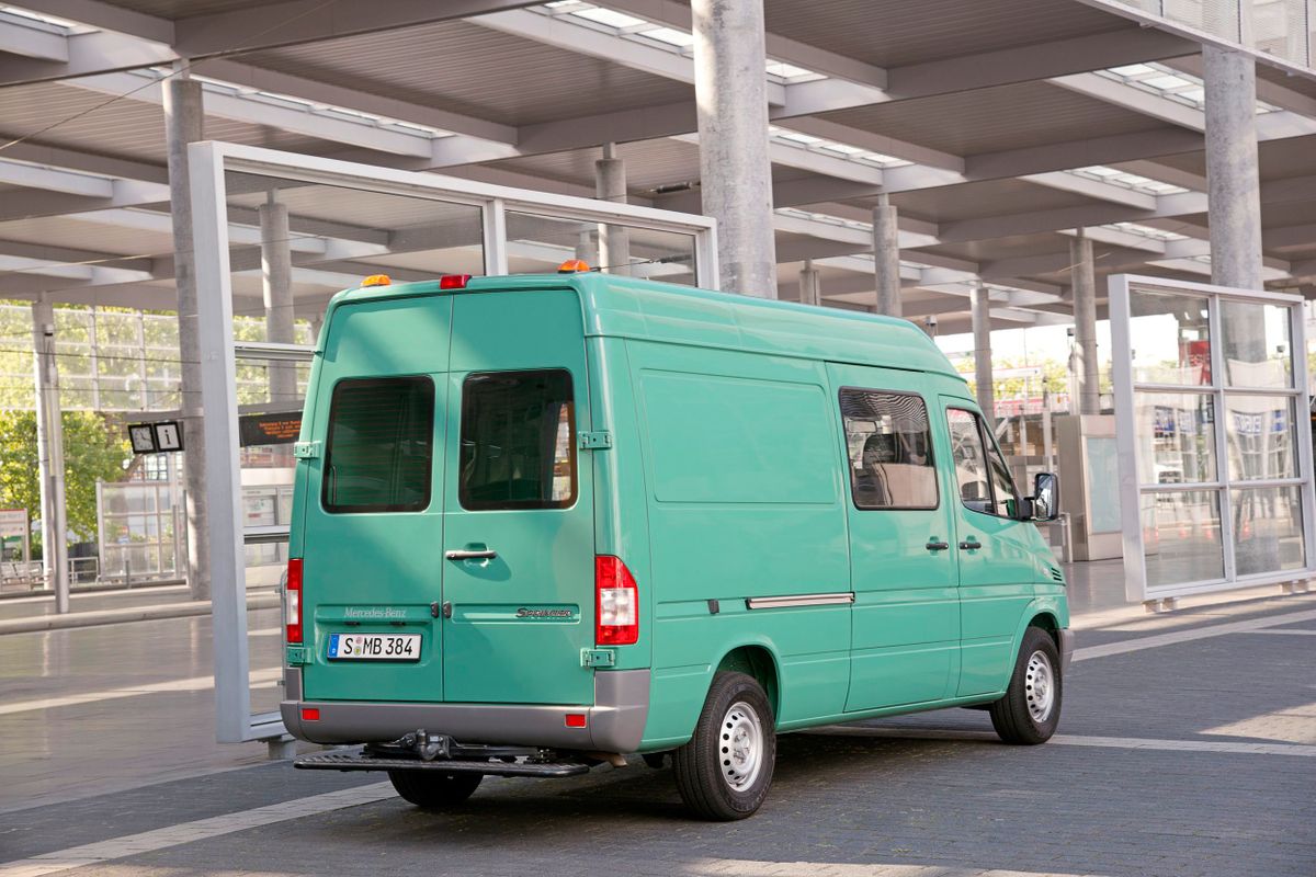 Mercedes Sprinter 2000. Carrosserie, extérieur. Fourgonnette Courte, 1 génération, restyling
