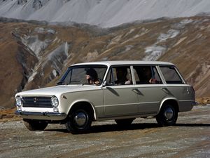 Fiat 124 1966. Carrosserie, extérieur. Break 5-portes, 1 génération