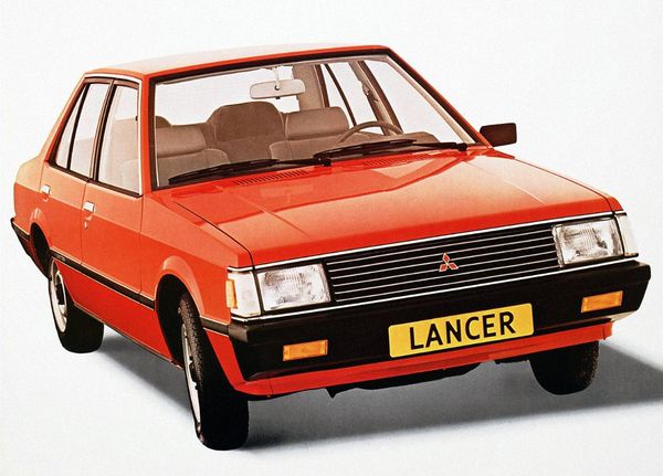 Mitsubishi Lancer 1979. Bodywork, Exterior. Sedan, 3 generation