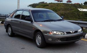 Proton Wira 1993. Bodywork, Exterior. Liftback, 1 generation