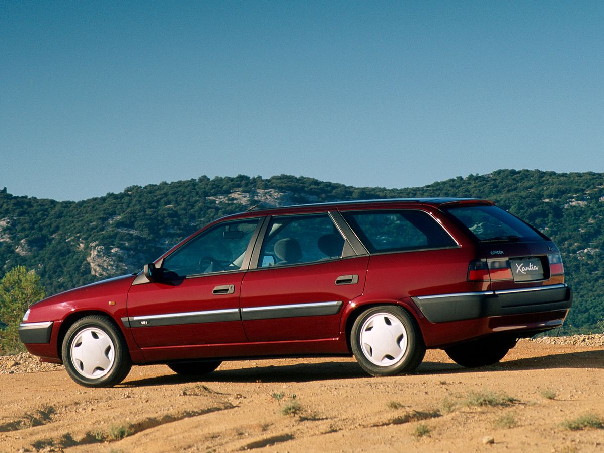 Citroën Xantia 1992. Carrosserie, extérieur. Break 5-portes, 1 génération