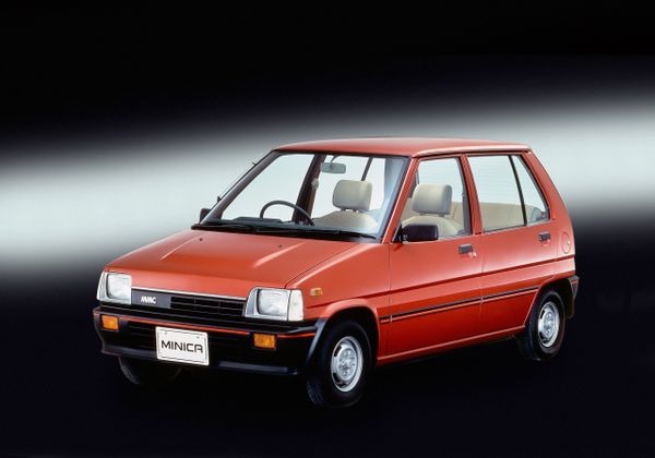 Mitsubishi Minica 1984. Carrosserie, extérieur. Mini 5-portes, 5 génération