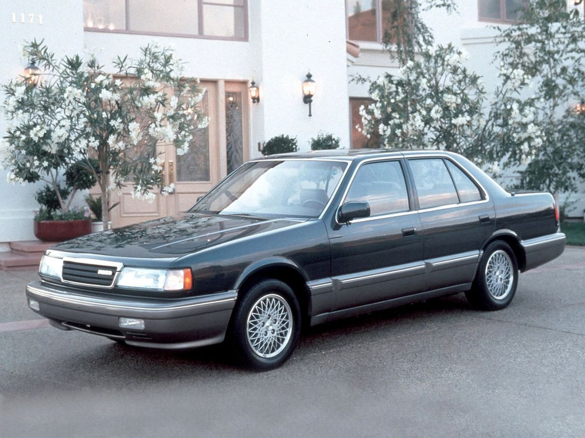 Mazda 929 1987. Carrosserie, extérieur. Berline, 3 génération