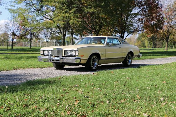 Mercury Cougar 1974. Carrosserie, extérieur. Coupé sans montants, 3 génération