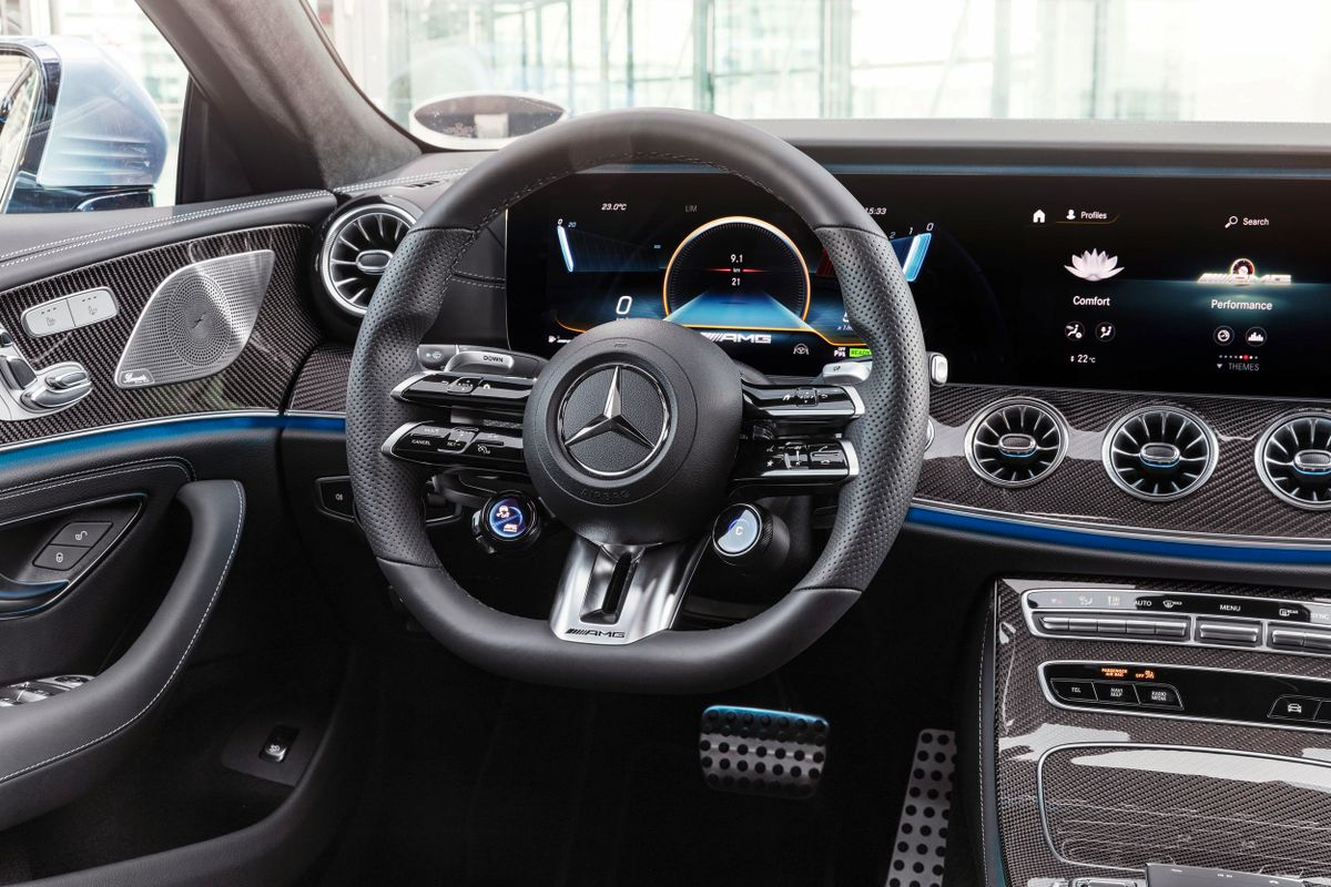 Mercedes CLS AMG 2021. Dashboard. Sedan, 3 generation, restyling