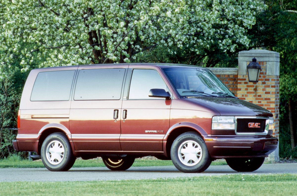 GMC Safari 1995. Carrosserie, extérieur. Monospace, 2 génération