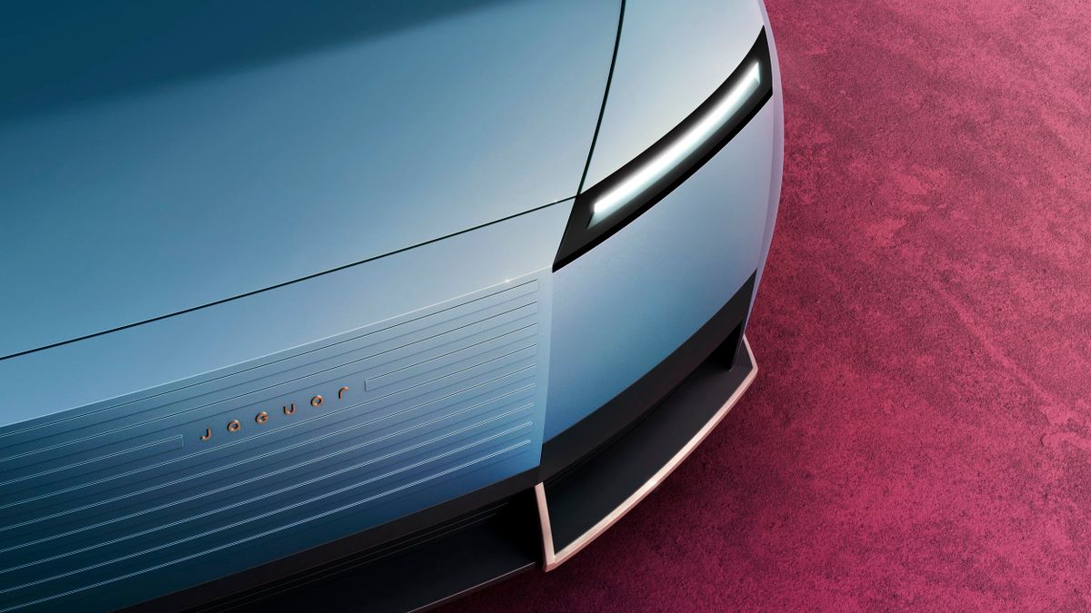 Jaguar. Передние фары.