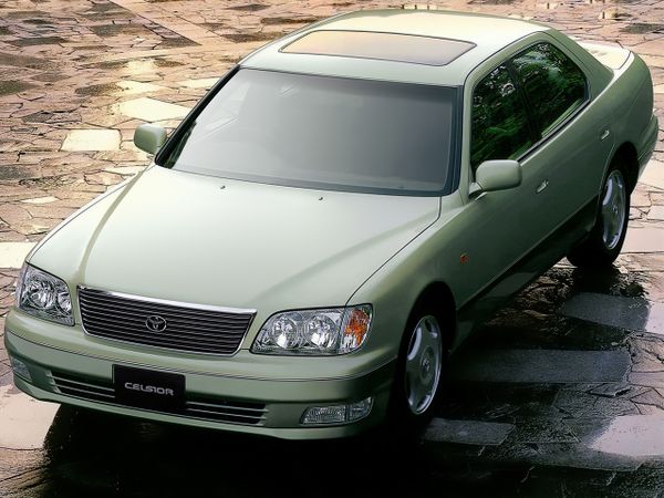 Toyota Celsior 1997. Bodywork, Exterior. Sedan, 2 generation, restyling