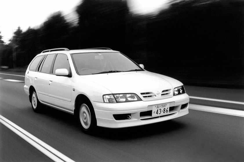 Nissan Primera 1995. Carrosserie, extérieur. Break 5-portes, 2 génération