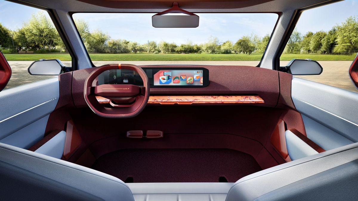 Kia. Панель приборов.