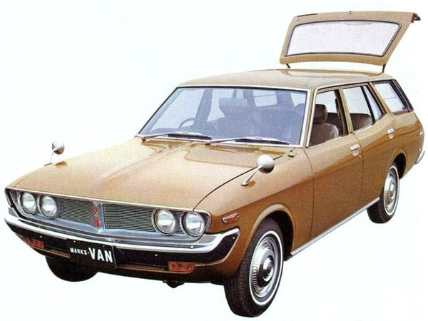 Toyota Mark II 1972. Carrosserie, extérieur. Break 5-portes, 2 génération