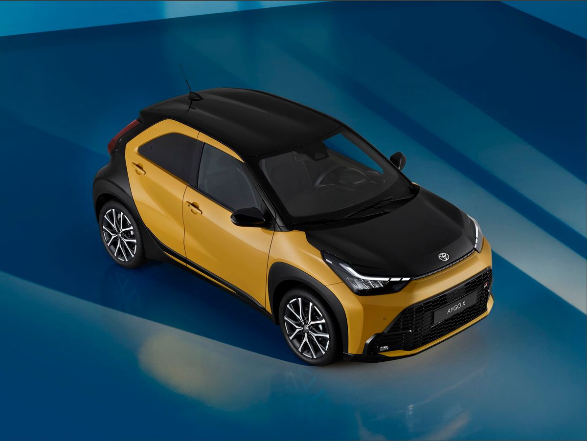 Toyota Aygo 2025. Кузов, экстерьер. Мини 5 дверей, 3 поколение, рестайлинг