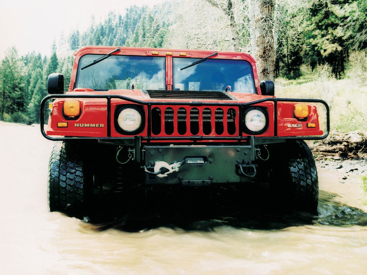 Hummer H1 1992. Carrosserie, extérieur. 2 pick-up, 1 génération