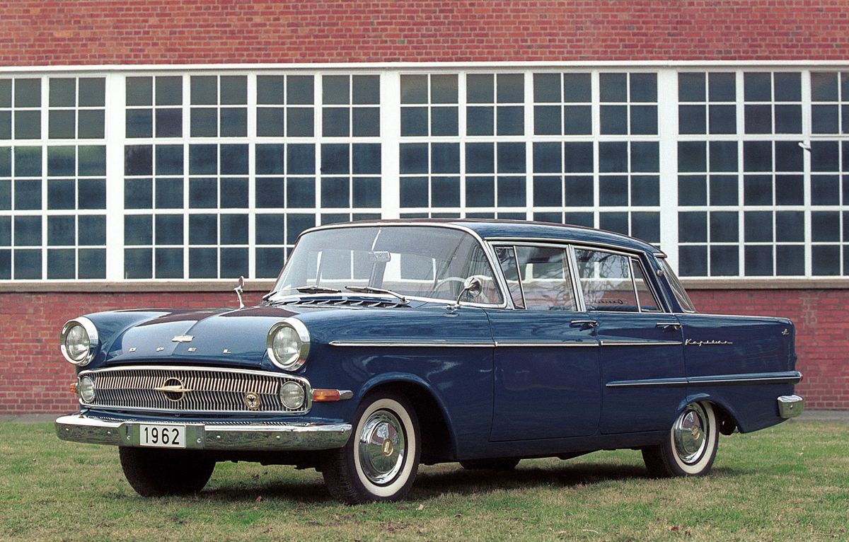 Opel Kapitan 1959. Bodywork, Exterior. Sedan, 4 generation