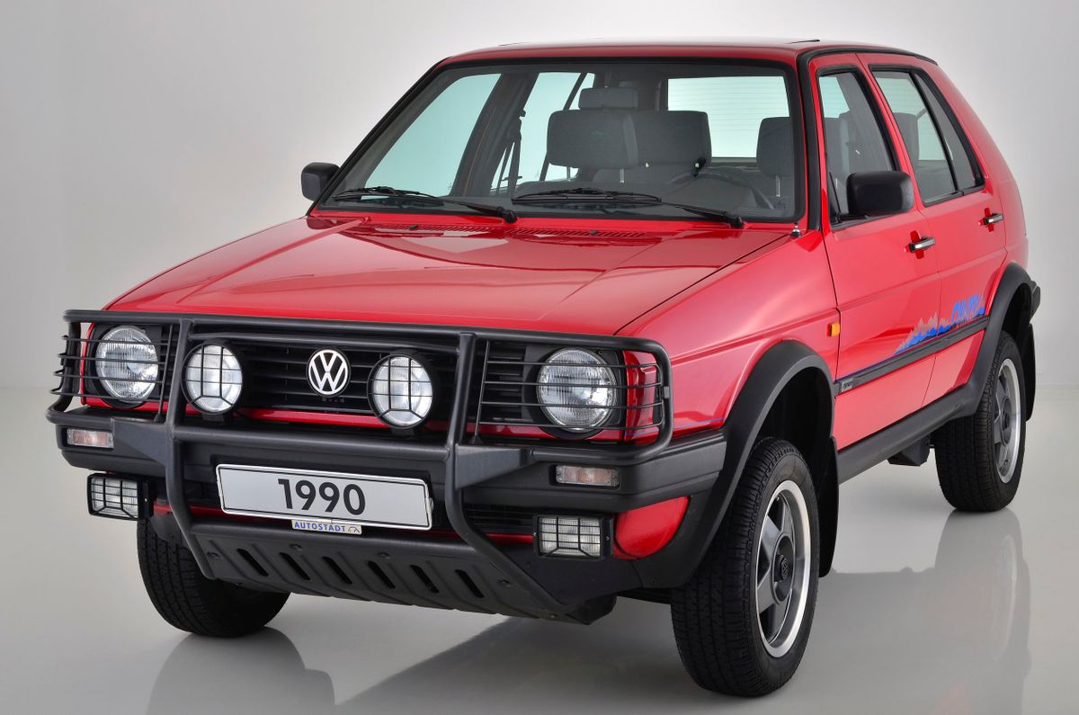 Volkswagen Golf Country 1990. Carrosserie, extérieur. VUS 5-portes, 1 génération
