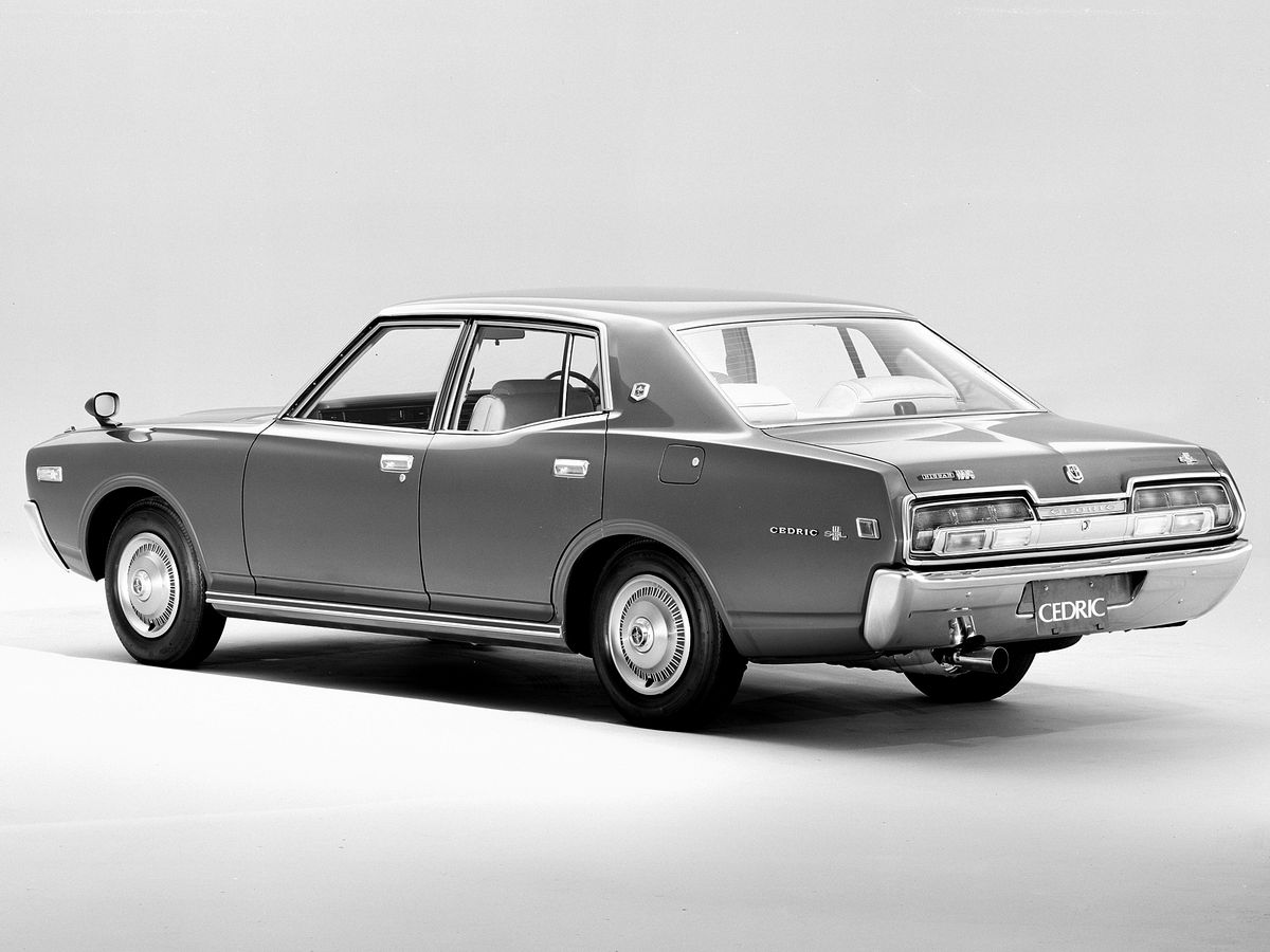 Nissan Gloria 1975. Carrosserie, extérieur. Berline, 5 génération