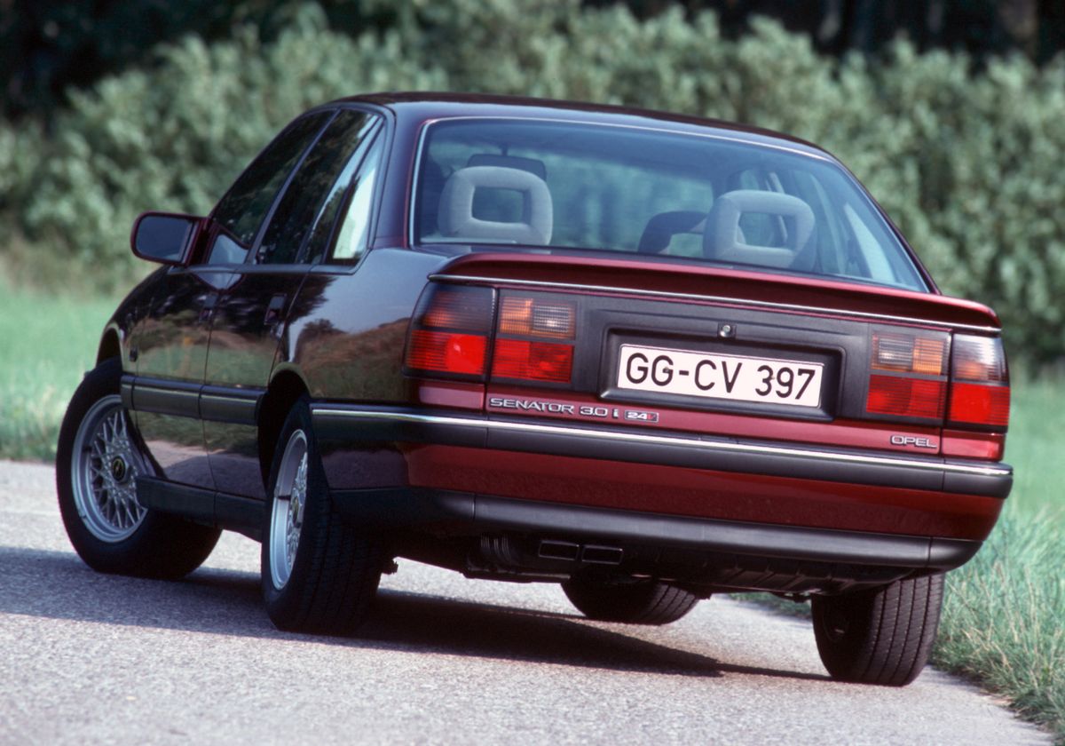 Opel Senator 1987. Carrosserie, extérieur. Berline, 2 génération