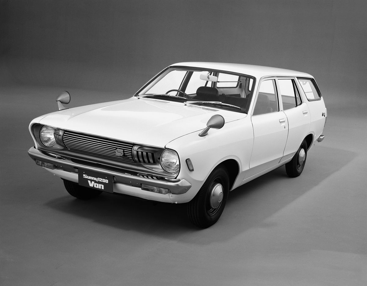 Datsun Sunny 1973. Bodywork, Exterior. Estate 5-door, 1 generation