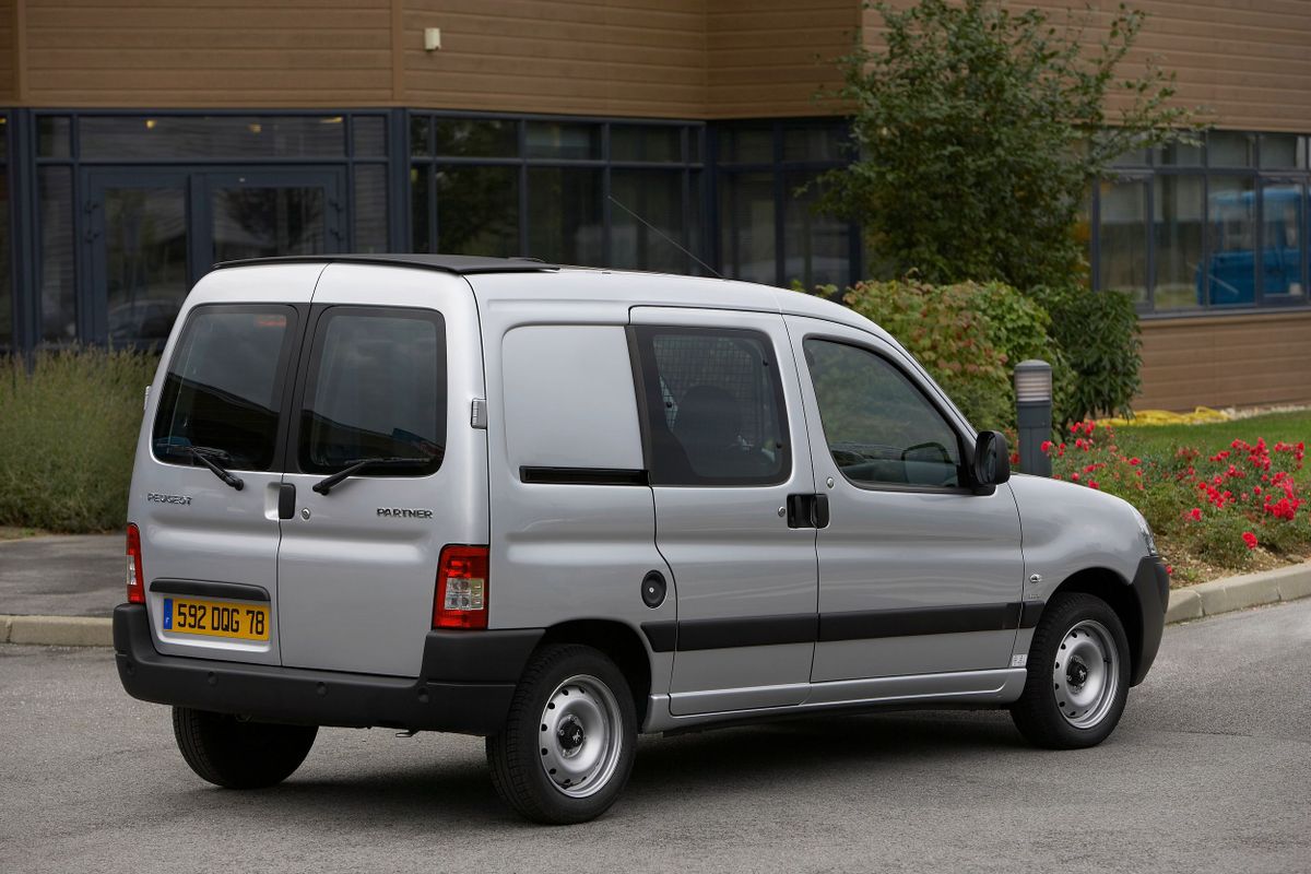 Peugeot Partner 2002. Carrosserie, extérieur. Compact Van, 1 génération, restyling