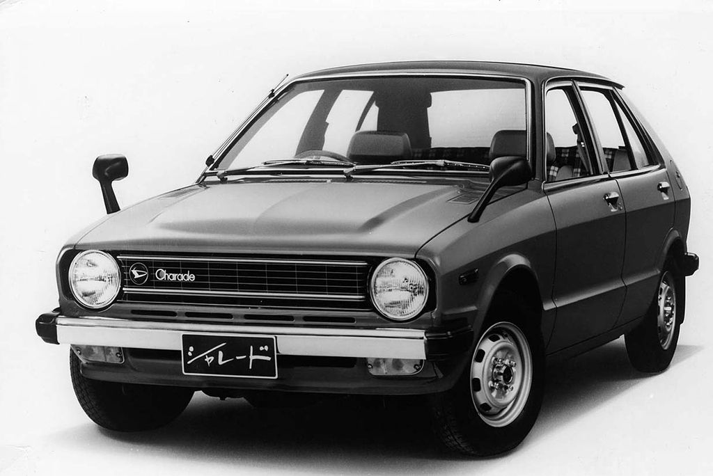 Daihatsu Charade 1977. Bodywork, Exterior. Mini 5-doors, 1 generation