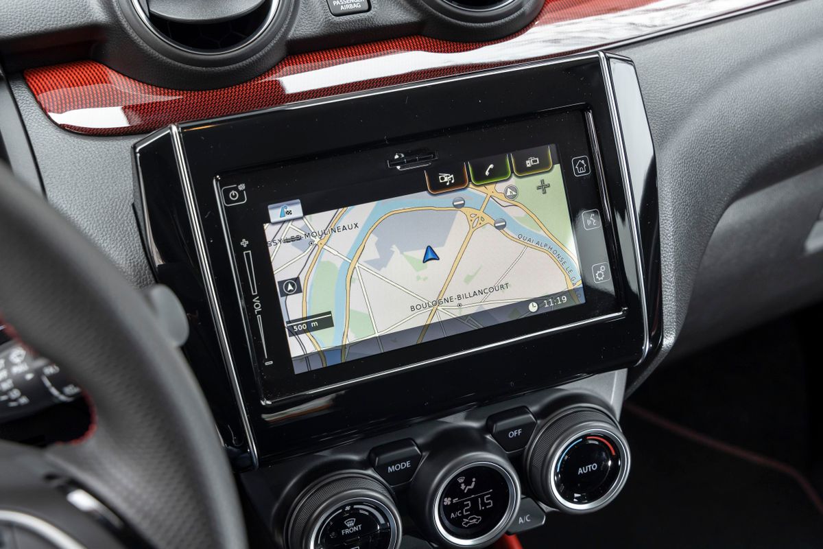 Suzuki Swift 2020. Navigation system. Mini 5-doors, 5 generation, restyling