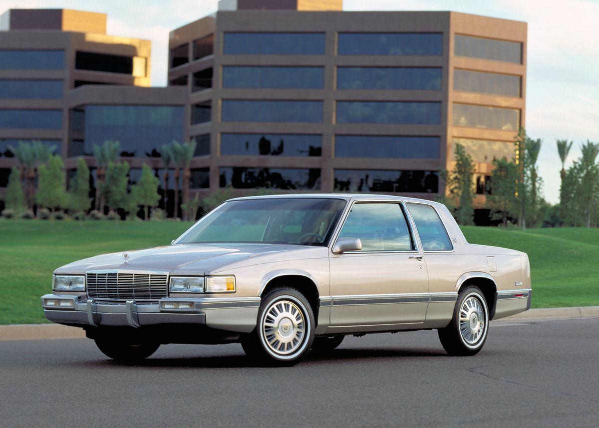 Cadillac DeVille 1985. Carrosserie, extérieur. Coupé, 6 génération