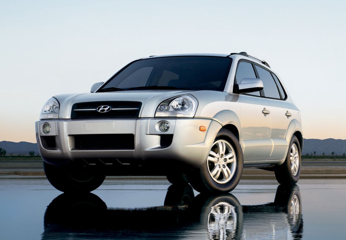 Hyundai Tucson 2004. Bodywork, Exterior. SUV 5-doors, 1 generation