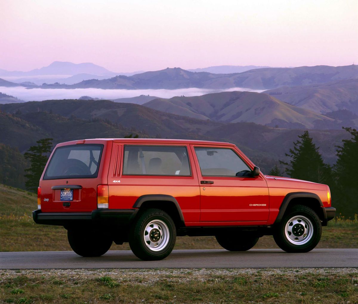Jeep Cherokee 1997. Bodywork, Exterior. SUV 3-doors, 2 generation, restyling