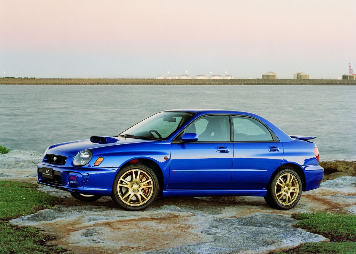 Subaru Impreza WRX STi 2000. Carrosserie, extérieur. Berline, 2 génération