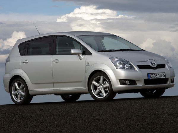 Toyota Corolla Verso 2007. Bodywork, Exterior. Compact Van, 1 generation, restyling 2