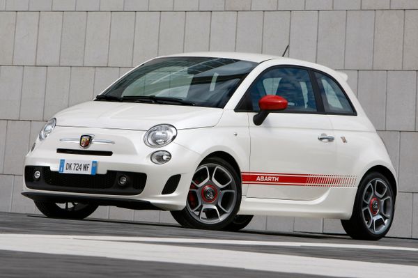 Abarth 500 2010. Carrosserie, extérieur. Mini 3-portes, 1 génération