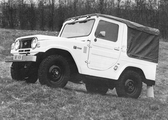 Daihatsu Taft 1974. Bodywork, Exterior. SUV 3-doors, 1 generation