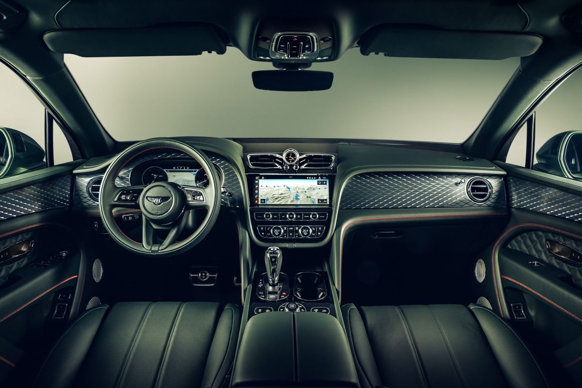 Bentley Bentayga 2020. Front seats. SUV 5-doors, 1 generation, restyling