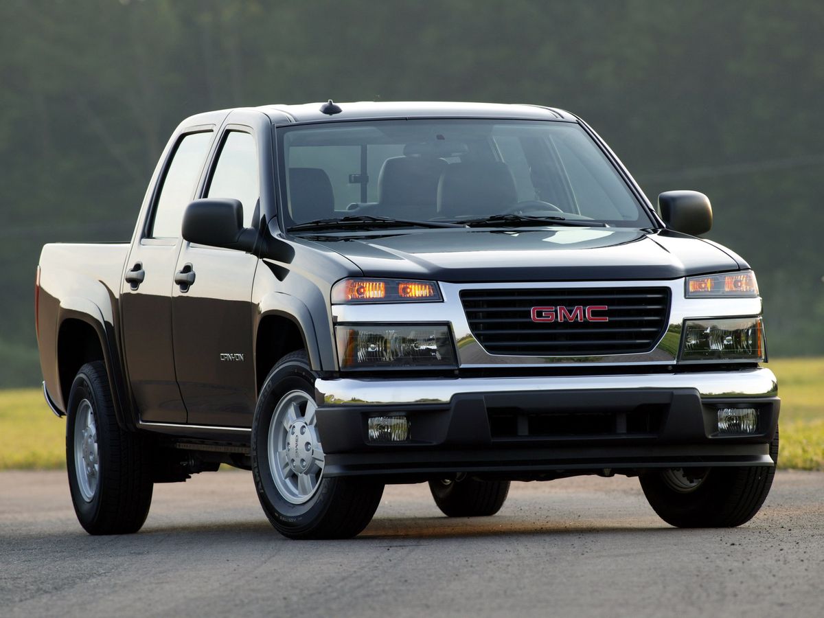 GMC Canyon 2004. Carrosserie, extérieur. 2 pick-up, 1 génération