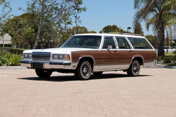 Mercury Grand Marquis 1979. Carrosserie, extérieur. Break 5-portes, 1 génération