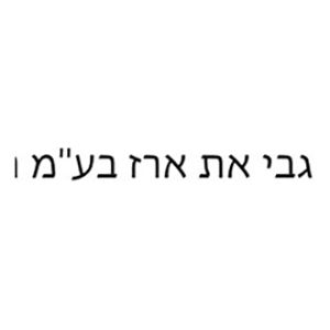 מוסך גבי את ארז בע''מ, לוגו