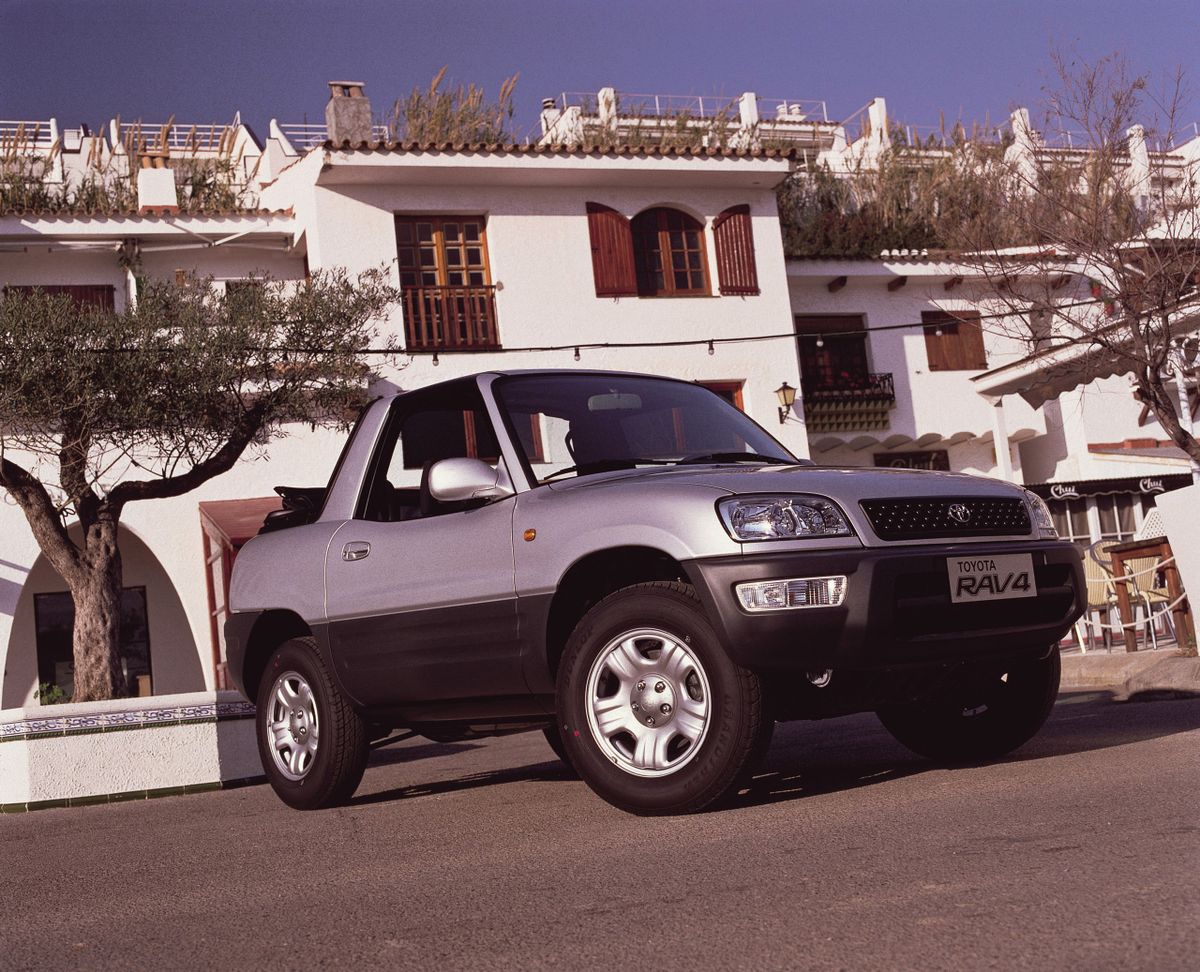 טויוטה RAV4 ‏1997. מרכב, צורה. רכב שטח פתוח, 1 דור