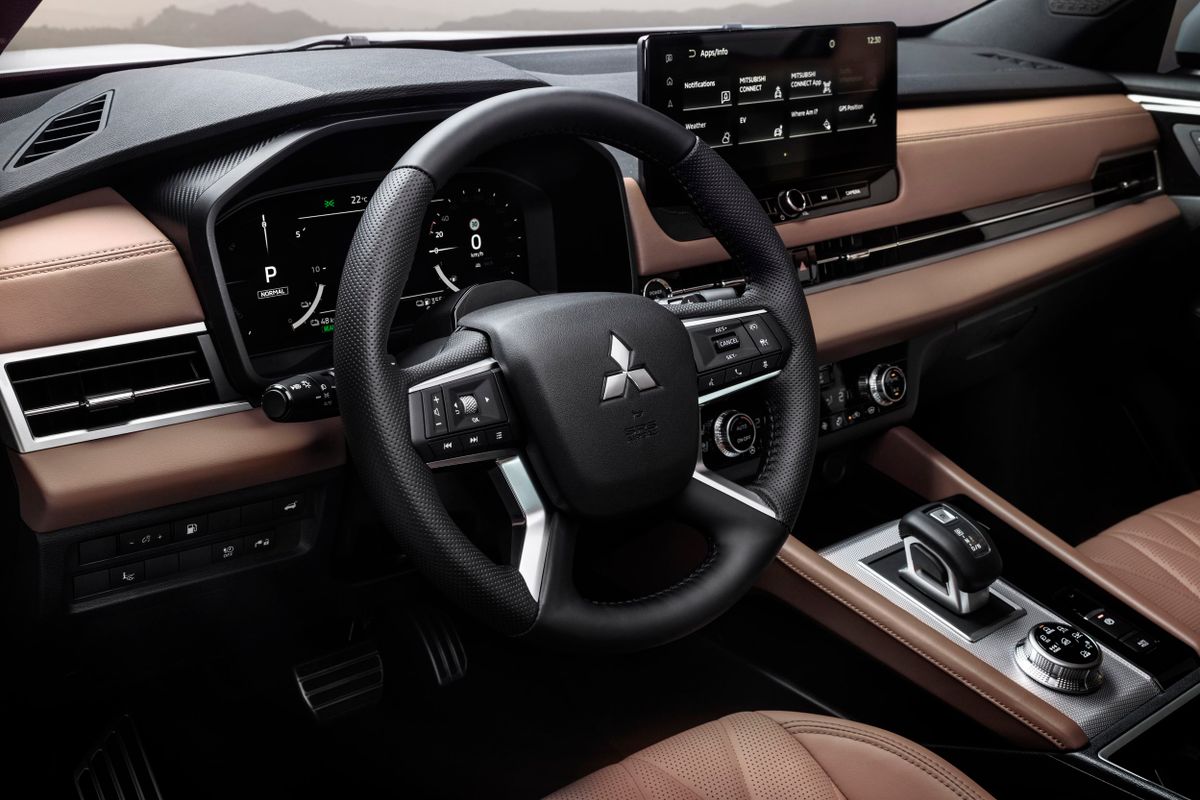Mitsubishi Outlander 2024. Руль. Внедорожник 5 дв., 4 поколение, рестайлинг 1