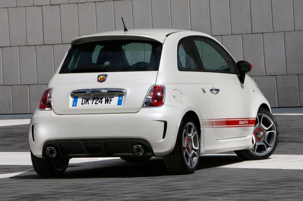 Abarth 500 2010. Carrosserie, extérieur. Mini 3-portes, 1 génération