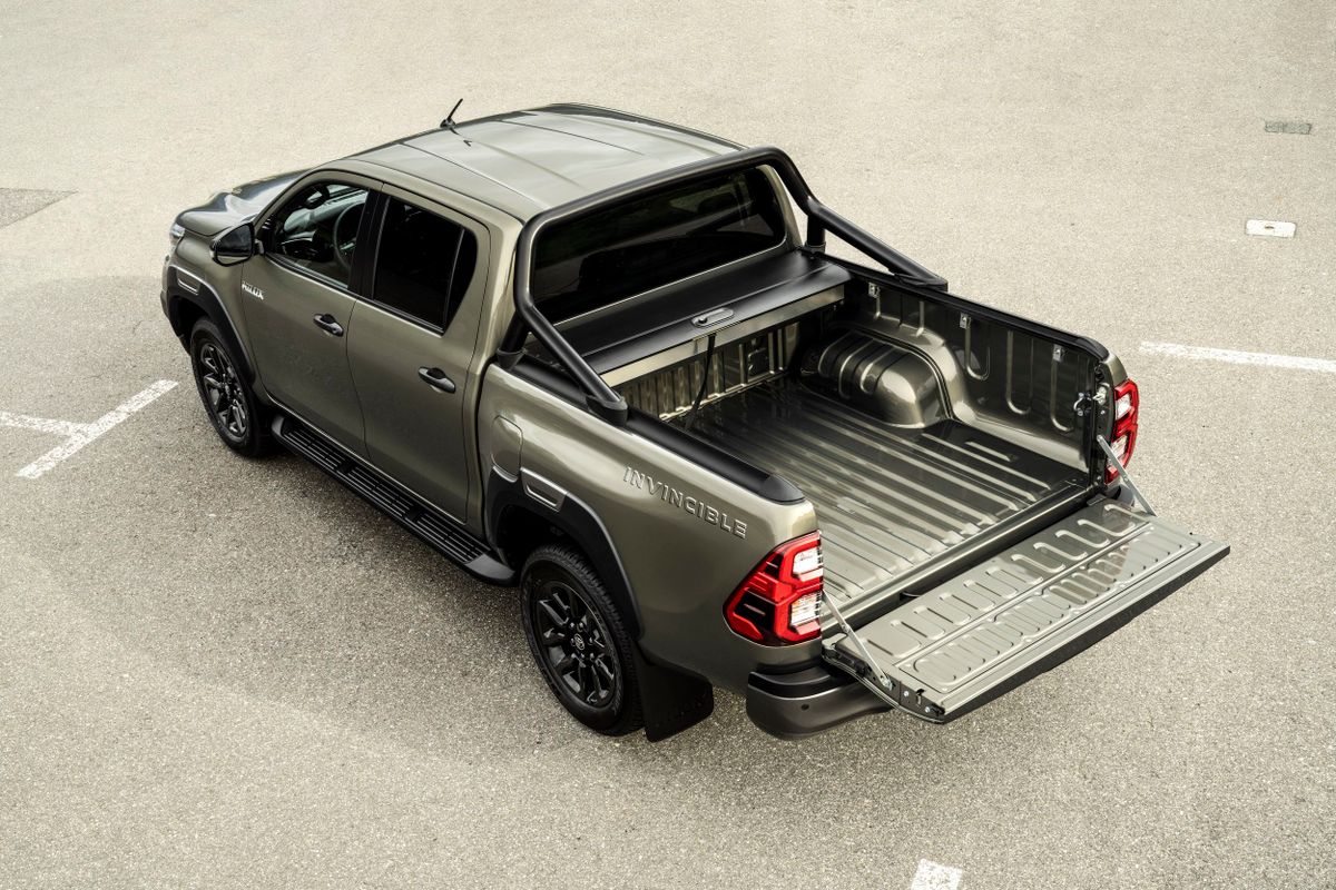 Toyota Hilux 2020. Carrosserie, extérieur. 2 pick-up, 8 génération, restyling 2