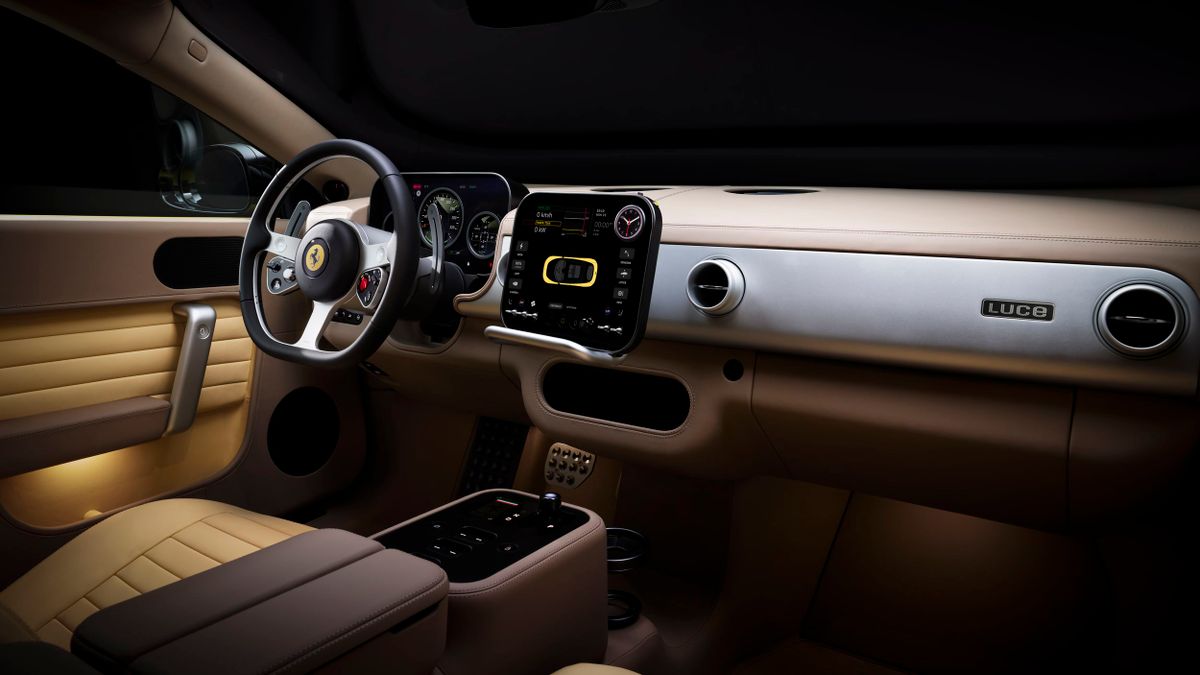 Ferrari. Панель приборов.