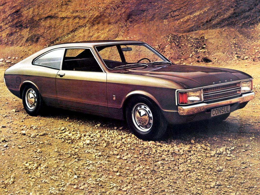 Форд Консул 1972. Кузов, экстерьер. Купе, 1 поколение