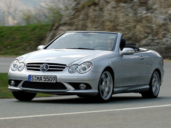 Mercedes-Benz Classe CLK AMG 2005. Carrosserie, extérieur. Cabriolet, 2 génération, restyling