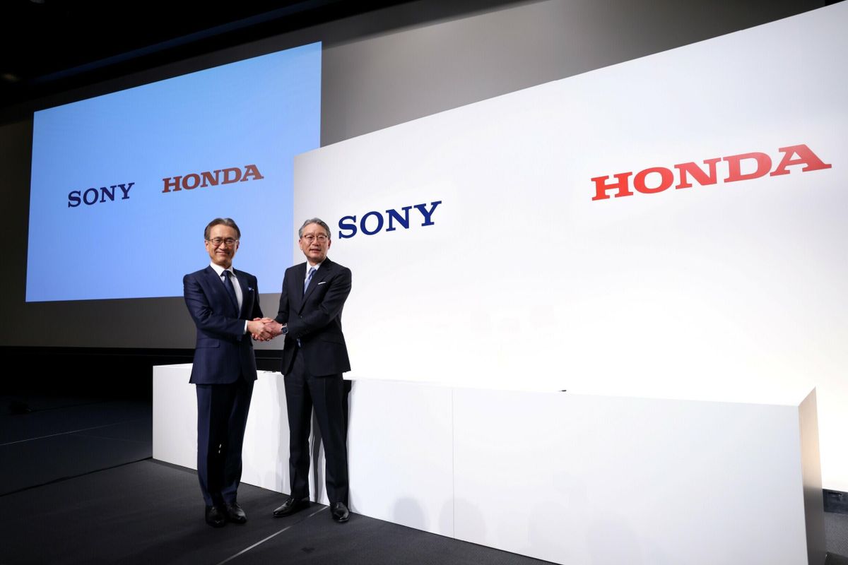 Honda сотрудничает с Sony, чтобы увеличить продажи электромобилей