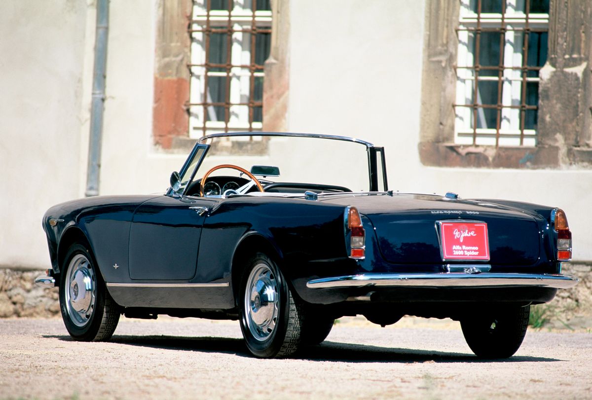 Alfa Romeo 2600 1961. Carrosserie, extérieur. Cabriolet, 1 génération