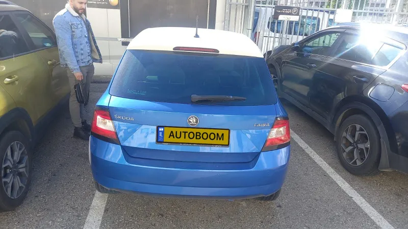 Skoda Fabia с пробегом, 2017