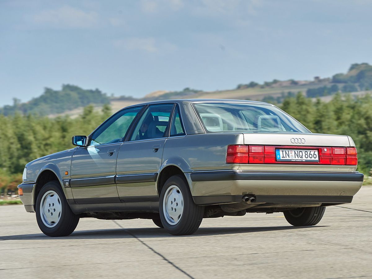 Audi V8 1988. Bodywork, Exterior. Sedan, 1 generation