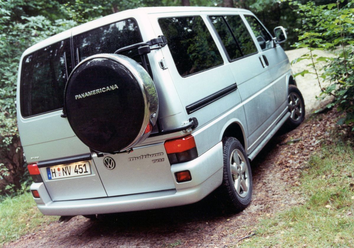 Volkswagen Multivan 1990. Carrosserie, extérieur. Monospace, 4 génération